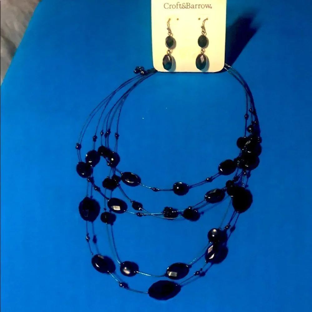 Necklace and Earrings set. NWT